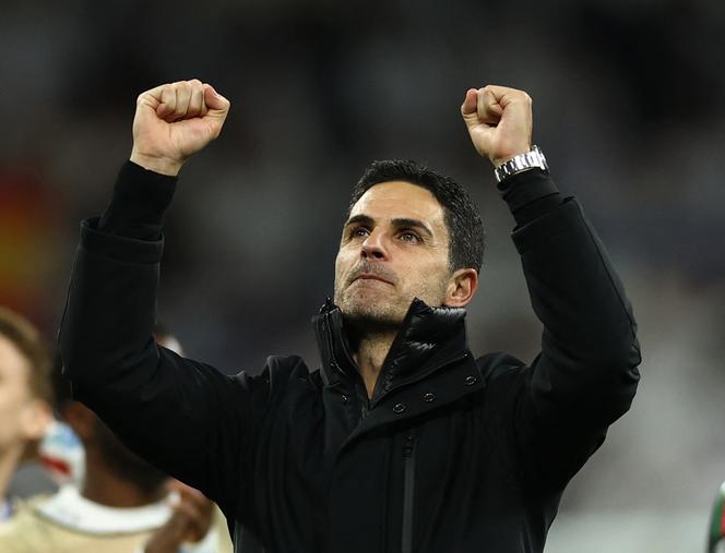 Mikel Arteta after Arsenal's victory over the Real Madrid lawn in the quarter -final return of the Champions League on April 16, 2025.