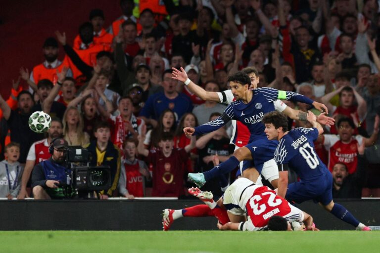 Arsenal-PSG: Paris takes advantage in the semi-finals of the Champions League, with key players found
