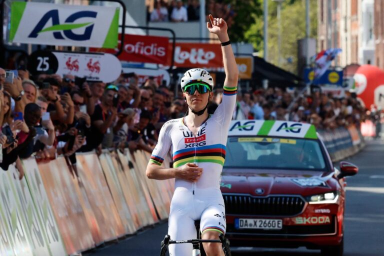 Tadej Pogacar winner, in his own way, of Liège-Bastogne-Liège
