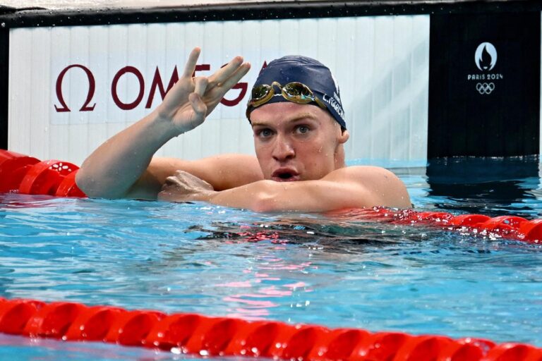 Léon Marchand is making a comeback to competition, with new challenges in mind
