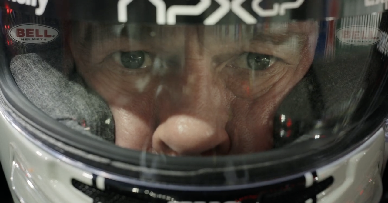 Brad Pitt really lead an F1 in the film?