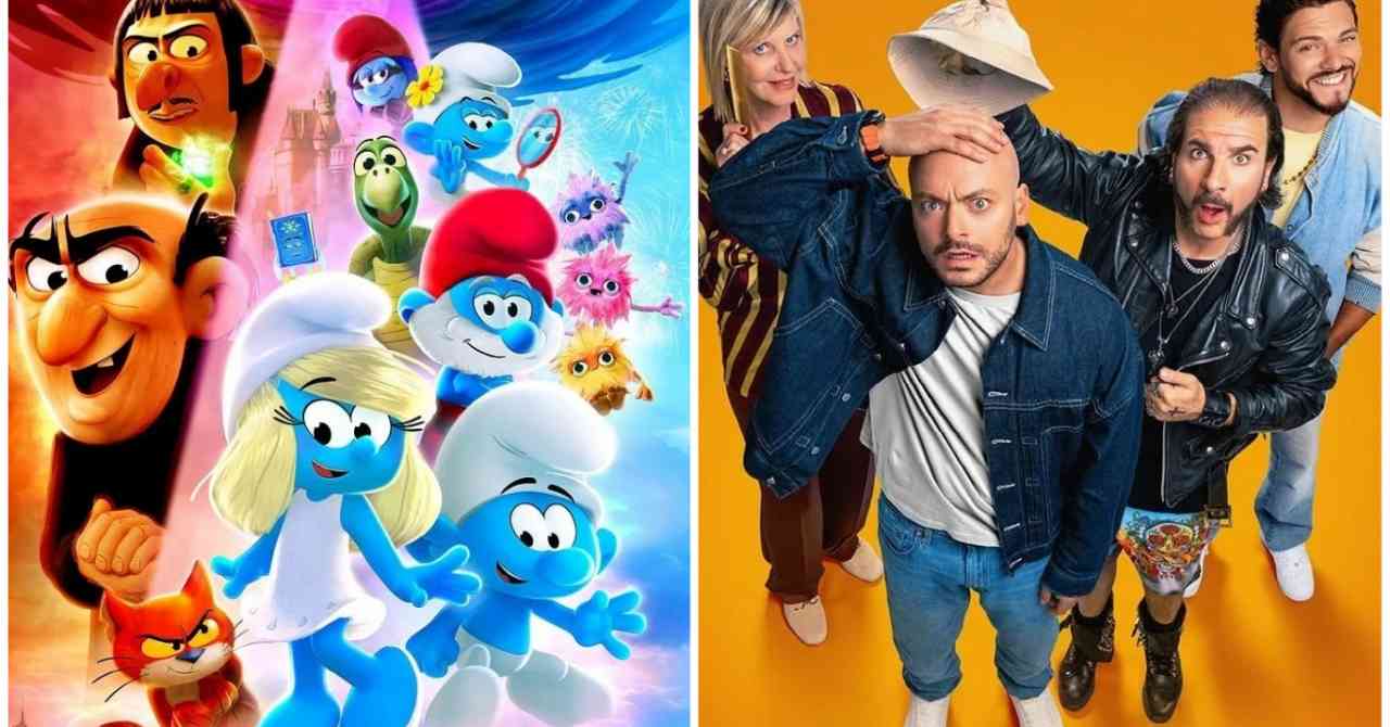 French box office: top smurfs, Kev Adams and Michael Youn Floppe