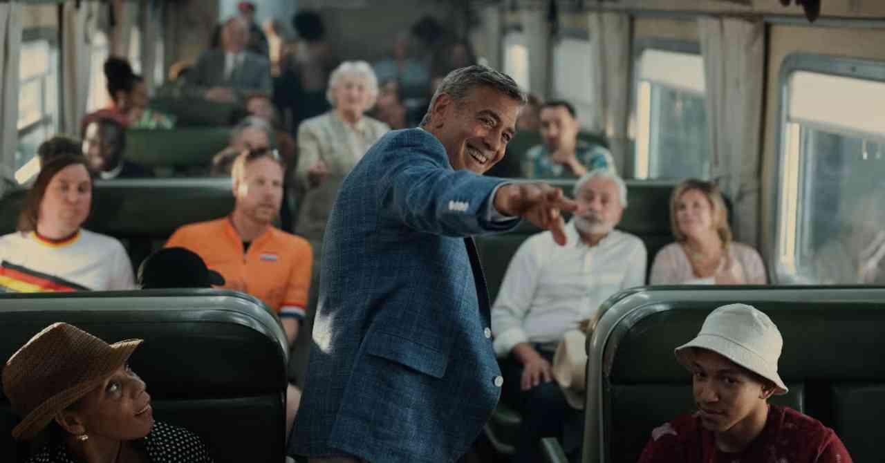 George Clooney at Noah Baumbach: Jay Kelly trailer