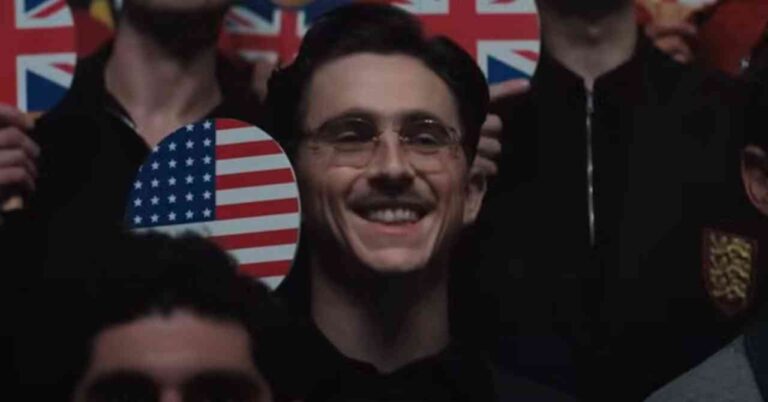 Timothée Chalamet plays the ping pong in the trailer of Marty Supreme
